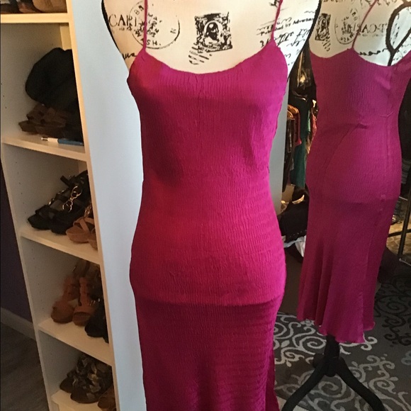 Komarov Black Dress with Pink Slip Small NWT - Picture 8 of 8